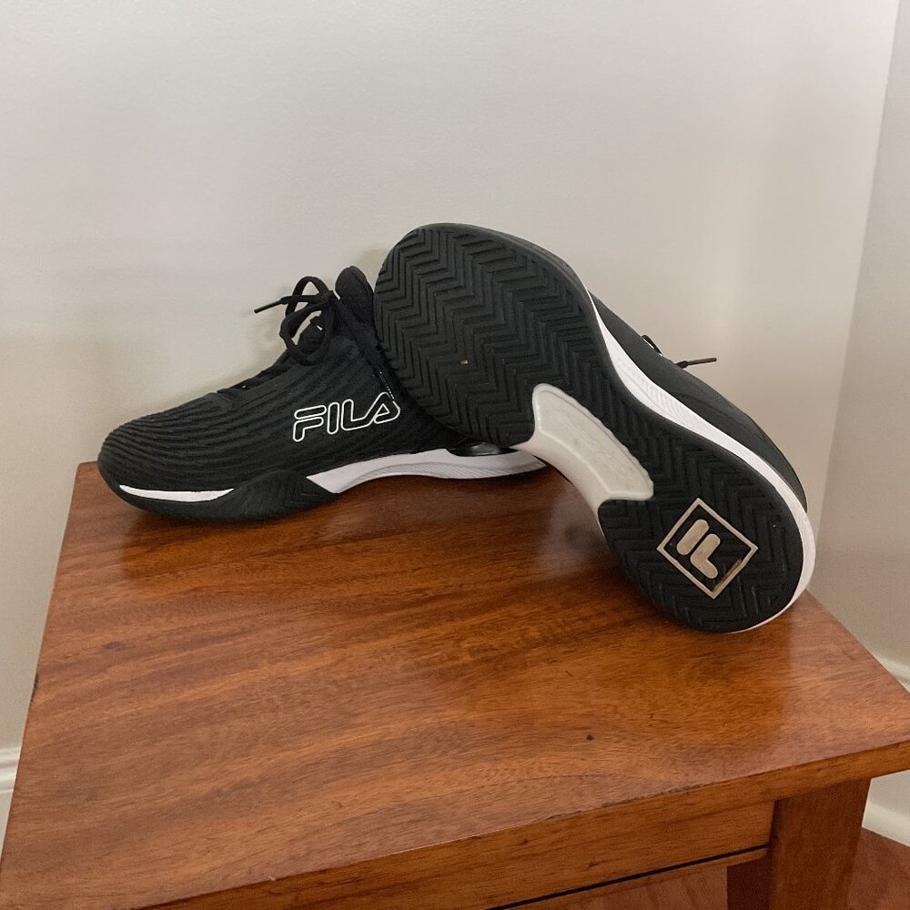 Mens Fila Speedserve Energized Black Size 10